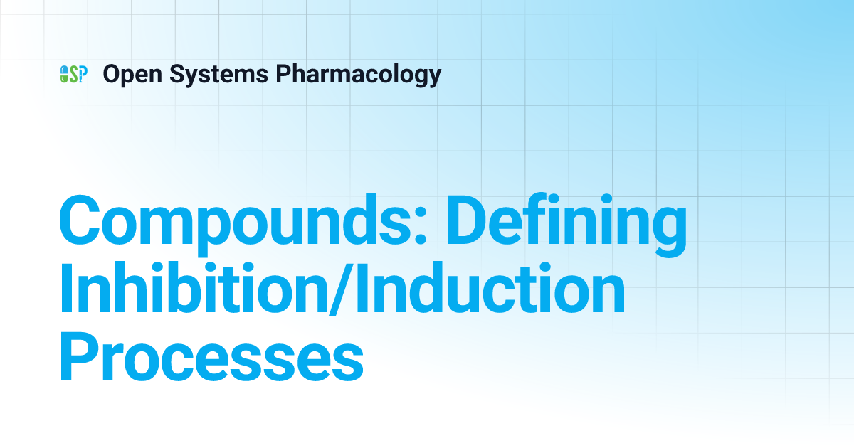 Compounds: Defining Inhibition/Induction Processes | Open Systems ...